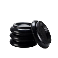 （BJYX) 4Pcs/set Solid Wood Piano Feet Upright Protection Pad Sound Insulation Noise Reduction Non-sl