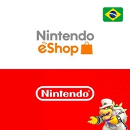 Nintendo Switch eShop Brazil Credit15 25 30 50 BRL Nintendo Games
