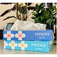[NEPIA] Set of 5 boxes of NEPIA tissue paper (300 sheets x 5 boxes)
