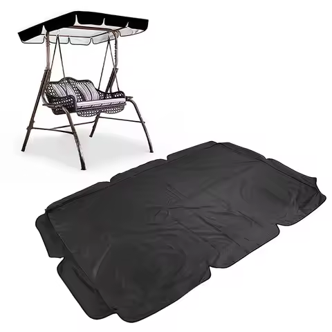 Outdoor Swing Chair Awning Garden Waterproof Swing Canopy Roof Cover Outdoor Garden Swing Chair Cano