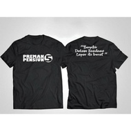 KATUN Latest Casual Distro T-Shirt Preman Pention 5 Think When Hungry Premium 30s Combed Cotton