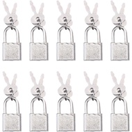 10Pcs Kunci Mini Comel untuk Diari, Bagasi Kecil dengan Kunci, Kunci Kecil untuk Kotak Barang Kemas,