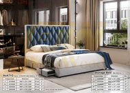 [ FREE 1 X RM99 T-SHIRT ] The Iron Fairies Divan Bed WITH 4 DRAWERS / Foundation Divan / Solid Divan