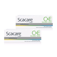 Scacare สกาแคร์ โซลูชั่น ซีแอนด์อี ทรีทเม้นท์ครีม 35 กรัม 2 กล่อง ลดเลือนริ้วรอย รอยแผลเป็น C&E Trea