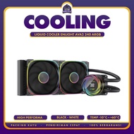 Liquid Cooler Enlight AVA2 240 ARGB AIO Liquid CPU Cooler Water Cooling 120mm Fan