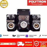 FF Polytron Speaker Aktif Radio Bluetooth Multimedia PMA 9502 Portabel