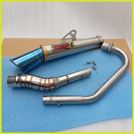 ✸ ╭ ✭ Canister daeng sai4 open pipe for tmx 125 155 175 rusi tc 125 150 175 skygo 125 150 175 bajaj