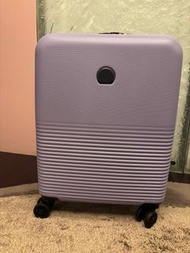 Delsey Marina Paris purple luggage 行李箱