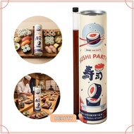 TOPBEAUTYMY Sushi Push Box, Food Grade with Lid Sushi Packaging Box,  Thickened Sealed Sushi Storage