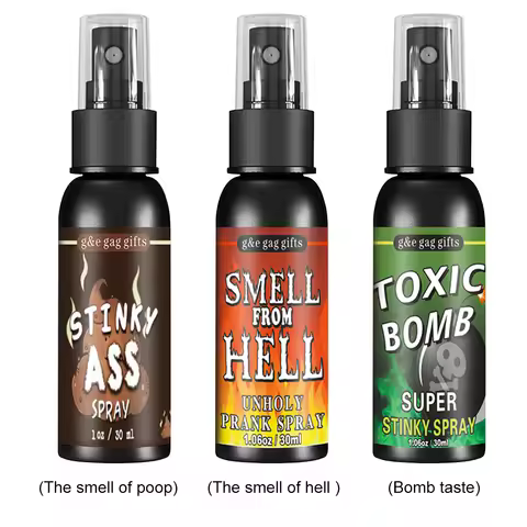 30ml Funny Fart Spray Non Toxic Stinky Fart Gag Prank Joke Spray Can Halloween Fake Poop Smelling Pr