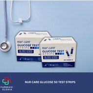 NUR CARE GLUCOSE 50 TEST STRIPS