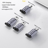 Fair 480Mb Micro USB to Mini USB Adapter Type-C Female to Mini USB 2 0 Male Converter