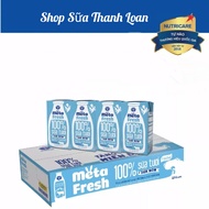 (HSD T2-2026) Thùng 48 Hộp Sữa Tươi Nutricare Meta Fresh Ít Đường 110ml.