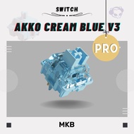 [READY STOCK] Akko Cream Blue V3 Pro Tactile Switch for Mechanical or Gaming Keyboards - Tactile