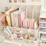 Book Shelf Storage Box Desktop Student Separate Cute Dormitory Book Bookend Creative Shelf File Rack