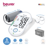 Beurer เครื่องวัดความดันโลหิต ที่ต้นแขน Blood Pressure Monitor รุ่น BM 55 [รับประกัน 5 ปี แถม อะแดปเตอร์ในกล่อง]