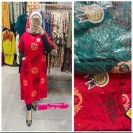 baju daster original Indonesia CEMPAKA Red