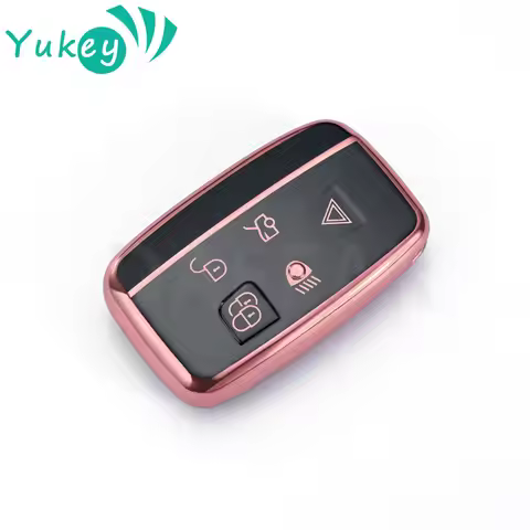 TPU Remote Key Case Shell Cover for Land Rover Evoque Discovery 4 Rover Evoque for XE XFL Et Jaguar 