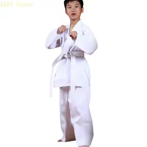 Karate Uniform for Kid Teen Light Weight Karate Uniform Karate Trousers Jackets Martial Art Suit Tae