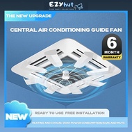 Cassette Aircon Guide Fan Central Aircond Wind Guide Fan Aircon Fan Cassette Fan 360° Fast Cooling K