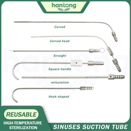 Nasal suction tube, sinus suction tube  with pressure relief valve, hook maxillary suction tube Squa