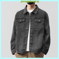 M231 Shift Men's Denim Jacket Dark Grey 0999A
