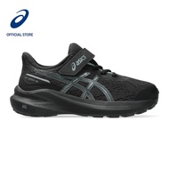 ASICS Kids GT-1000 13 Pre-School Running Shoes in Black/Steel Grey