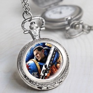 Warhammer Warrior Empire 40K Merchandise Star Armed Two-Dimensional Retro Flip Pocket Watch Anime Wa