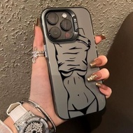 【COD】Casing ponsel populer IMD matte hard TPU case berkualitas tinggi iPhone 15 Pro Max ibox 15 Plus