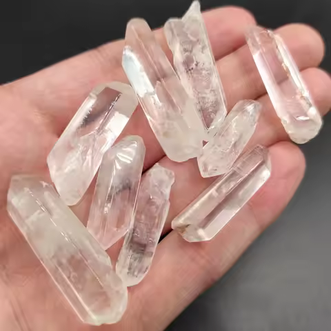 Quartz Crystals Bulk Wholesale - Raw Clear Quartz Crystal Points - Quartz Point, Crystal Point - Hea