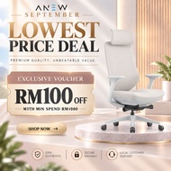 ANEW Spark Ergonomic Gaming Chair with Mid back or High Back | Kerusi Selesa Ergonomik Tulang Belaka