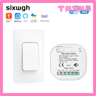 [TNSNK] Tuya WiFi Mini Smart Home Switch Wireless Remote Controller,Wireless Self-powered Switch,Timer,Wall Panels Light Switch