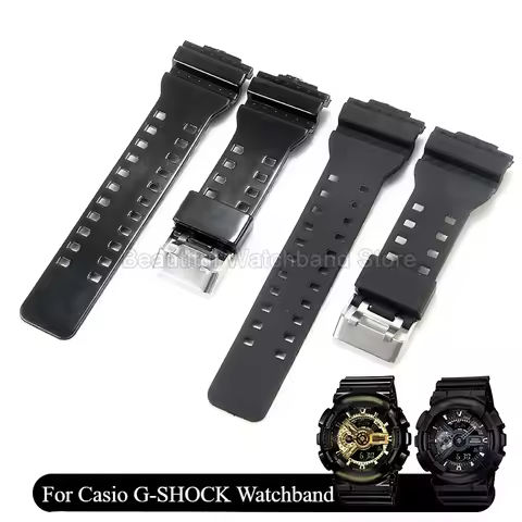 For Casio G SHOCK GD-120 GR8900 GW8900 GA200 Resin Watchband Abrasion Resistant Moisture-proof Conve