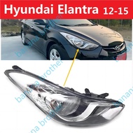 FOR Hyundai Elantra (12-15) Standard Front Bumper Headlamp Head Lamp Light Replacement headlight