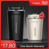 Double Stainless steel Coffee Mug Car Thermos Mug Leak-Proof Travel Thermal Flask