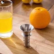 QUENNA Stainless Steel Spiral Manual Hand Juicer for Lemon and Orange, Household Citrus Fruit Juice 