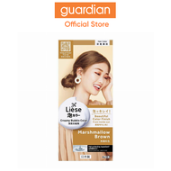 Liese Creamy Bubble Color Marshmallow Brown 108Ml - Diy Foam Hair Color With Salon Inspired Colors