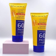 MYCHOICE ADVANCE SUNBLOCK FACE AND BODY LOTION