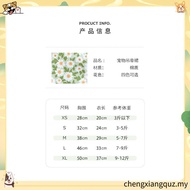 wanpau Outfits Summer Dog Clothes Summer Dog Two-legged Clothes Breathable for Female Dogs
