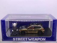 Street Weapon SW 1:64 合金模型 Honda Civic EG6 Kaws