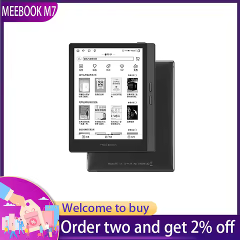 100% brand new and original MEEBOOK M7 e-reader, 6.8-inch,300PPI HD ink screen,Android operating sys