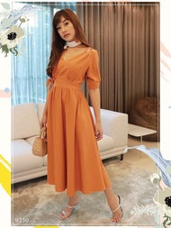 Carisa เดรสคอวีแขนตุ๊กตาผูกแขน [9230]