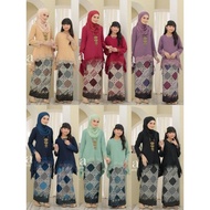 DE Baju kurung kaftan batik jelita 3.0 Sedondon(kids)