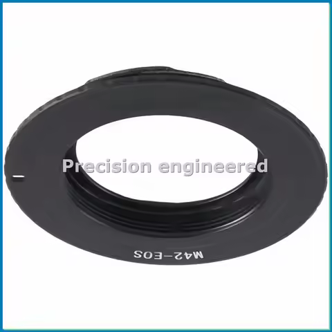 Mount Adapter Ring for M42 Lens to EF Camera 7D 6D 5D 90D 80D 760D 1300D 100D 1200D-ABWO