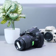 kamera dslr nikon d5000 sama lensa kit 18-55mm vr second termurah
