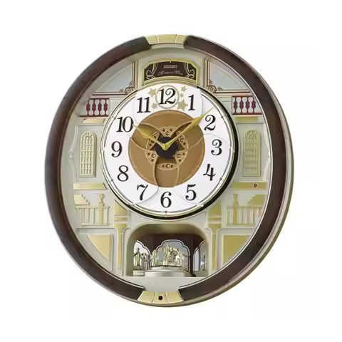 Melodies in Motion 2024 Musical Wall Clock, Limited Edition Quartz Movement Exclusive