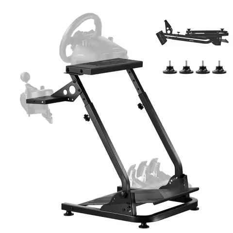 VEVOR Racing Wheel Stand Adjustable Stand for Logitech G29 G27 G920 G923 Thrustmaster T300RS T300GT 