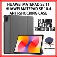 Case For Huawei MatePad SE 11 & Matepad SE 10.4 2022 Cover PU Leather PC Case with Stand Flip Case f