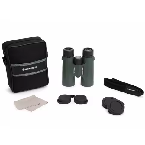 Celestron Outland X 8x42/10x42 Astronomical Telescope Rain Cover Shoulder Strap Army Green