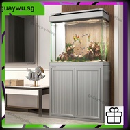 Tank Silent Fish Aquarium Bottom Filter Ecology Aquarium Tank Floor Standingglass Fish Tank qw56tyut